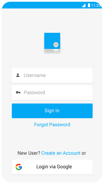 Login/Signup Page