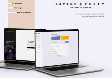 Savage X Fenty Rewards Portal Design & Development