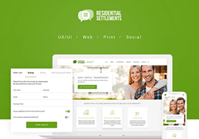 Residential Settlements Website And Branding
