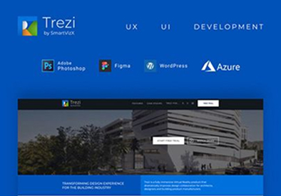 Trezi VR Product Marketing Website