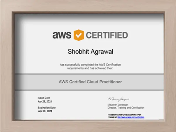 eLEOPARD AWS Certificate