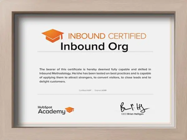 eLEOPARD Hubspot Certificate