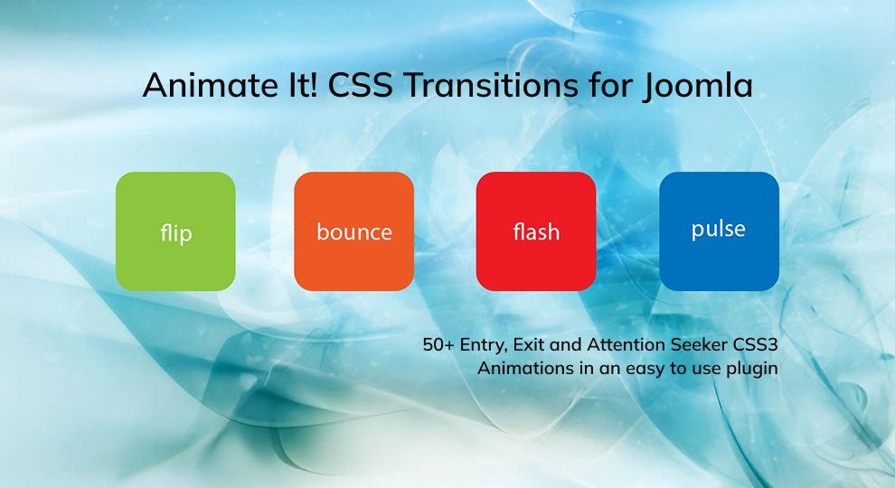 Joomla Animate It Documentation