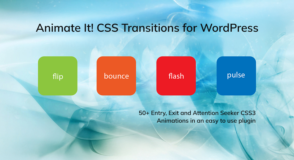 WordPress Animate It Documentation