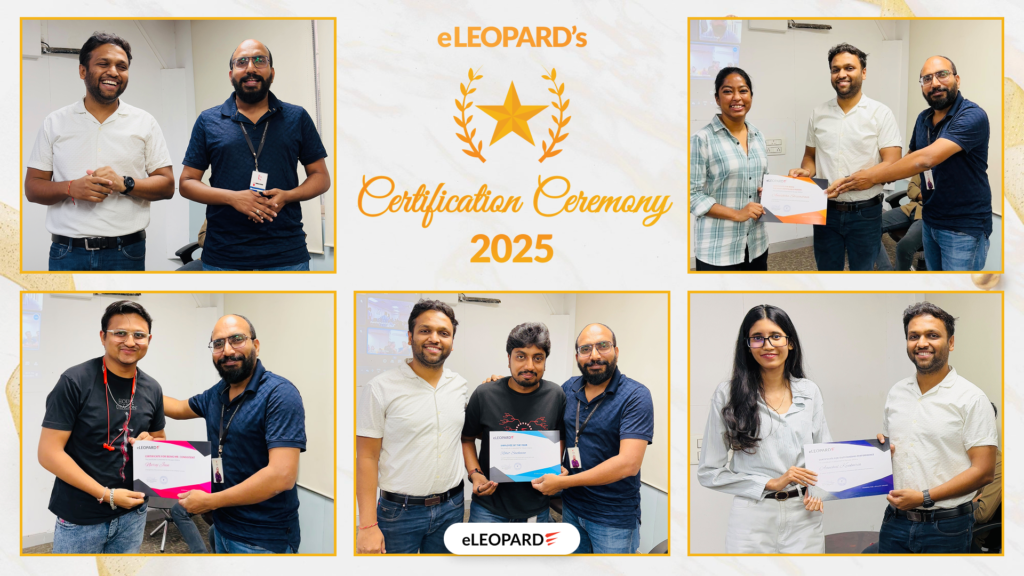 Certification ceremony