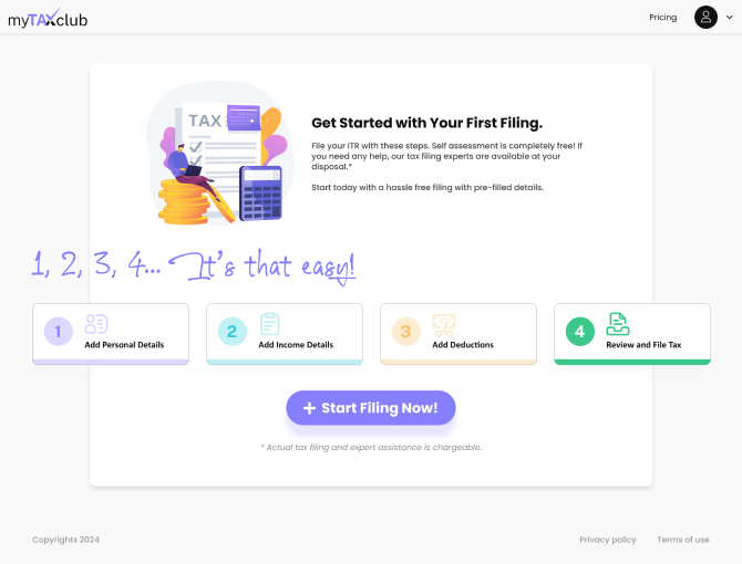 Our Role in MyTax Club
