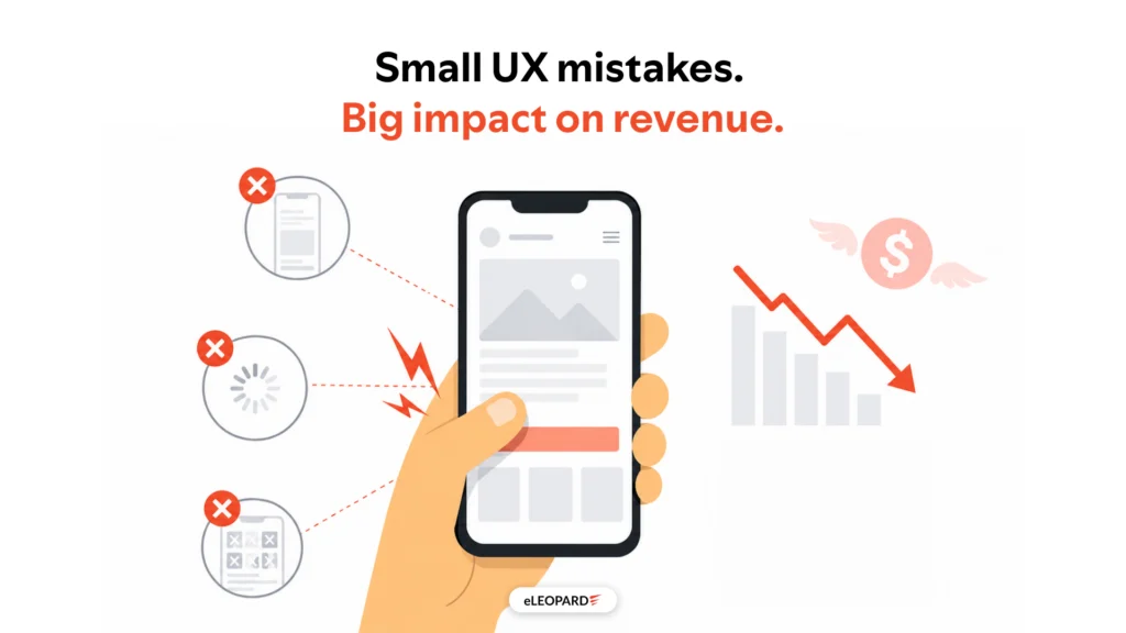Mobile ux mistakes that hurt revenue
